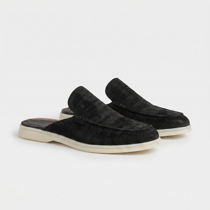 Mule Yacht Croco Nera | EDIZIONE LIMITATA